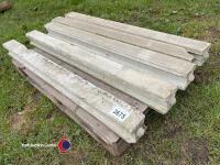 5 concrete fence post - 3