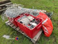 Electric fence unit, stakes and electric fence wire - 4