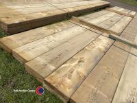 Timber - 8x approx 212in x 9.5in x 2in - 3