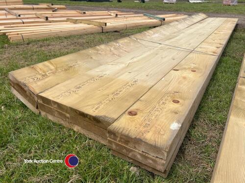 Timber - 12x approx 213in x 10in x 2in
