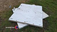 2 x galvanised stable doors - 4