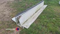 Pack grey roof ridge sheets
