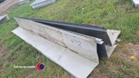 Pack grey roof ridge sheets - 3