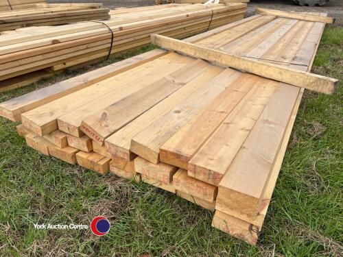 Timber - approx 127in x 3.5in x 2.5in