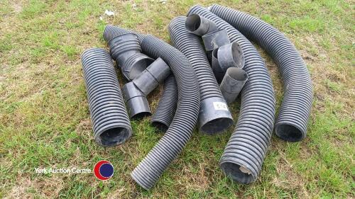 Quantity of drainage bends, twin wall