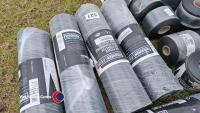 Quantity of damp proof rolls, various sizes - 3