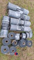 Quantity of damp proof rolls, various sizes - 4