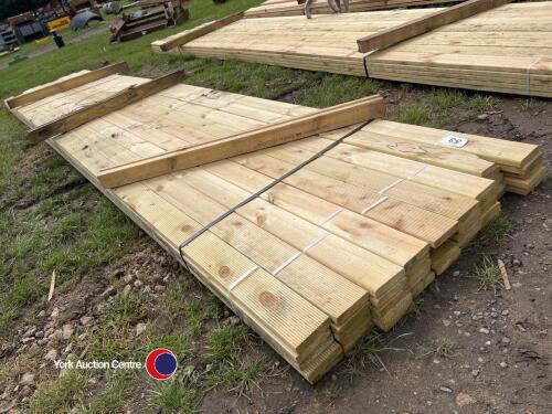 Timber - approx 177in x 3.5in x 0.5in