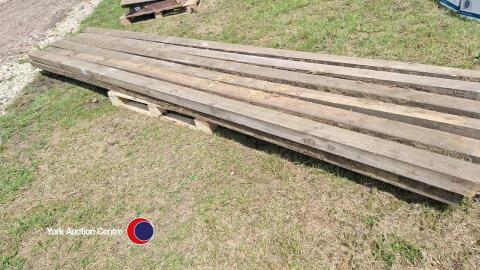 10 x 5in x 3in x 15ft timbers