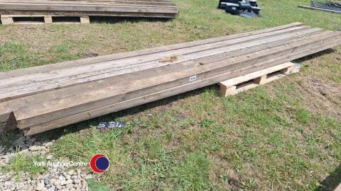 10 x 5in x 3in x 15ft timbers