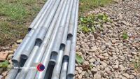 30 x 35mm x 3mm x 3.85m galvanised steel tube - 2