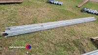 30 x 35mm x 3mm x 3.85m galvanised steel tube