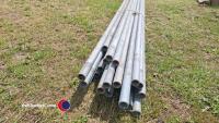 30 x 35mm x 3mm x 3.85m galvanised steel tube - 2