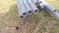 30 x 35mm x 3mm x 3.85m galvanised steel tube - 2