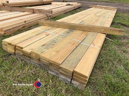 Timber - approx 177in x 3.5in x 0.5in