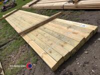 Timber - approx 177in x 3.5in x 0.5in - 2