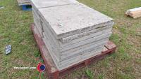 20 x 2ft x 2ft concrete paving flags - 2