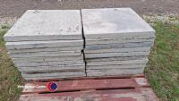 20 x 2ft x 2ft concrete paving flags - 3