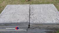 20 x 2ft x 2ft concrete paving flags - 2