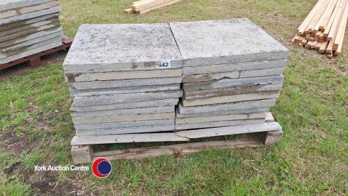 20 x 2ft x 2ft concrete paving flags