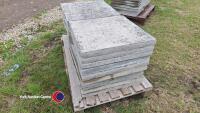 20 x 2ft x 2ft concrete paving flags - 2