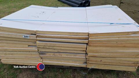 60 x 1.2m x .600 Kingspan sheets
