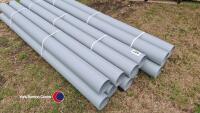 12 x 2m plastic pipes - 3