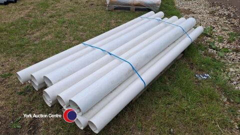 14 x 2m white ducting