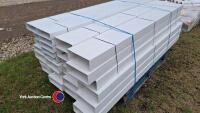 Quantity of new plastic air ducting - 3