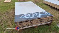 10 x 8ft x 4ft x 18mm plastic coated ply