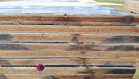10 x 8ft x 4ft x 18mm plastic coated ply - 3