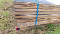 10 x 8ft x 4ft x 18mm plastic coated ply - 2