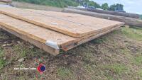 Quantity of 8ft x various OSB boards - 2