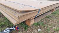 10 x 8ft x 4ft x 9mm MDF boards - 2