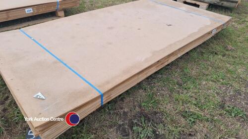 10 x 8ft x 4ft x 9mm MDF boards