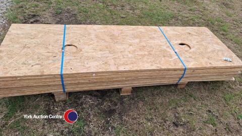 20 x 7ft x 2ft x 12mm OSB board