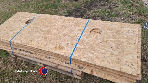 20 x 7ft x 2ft x 12mm OSB board