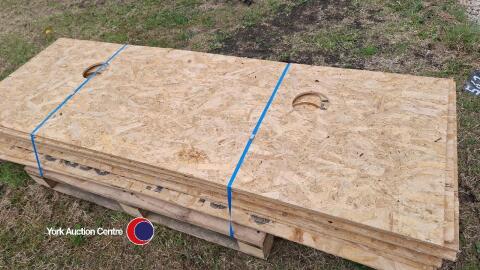 20 x 7ft x 2ft x 12mm OSB board