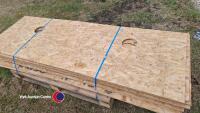20 x 7ft x 2ft x 12mm OSB board