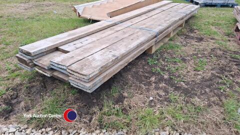17 x 13ft used scaffold boards