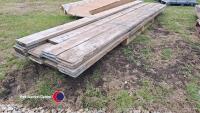 17 x 13ft used scaffold boards