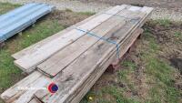 18 x 10ft used scaffold boards - 3
