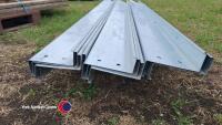 10 x 2.8m Z galvanised perlins - 3
