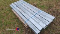 11 x 1.9m galvanised box purlins