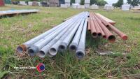 Quantity of steel tubing - 4