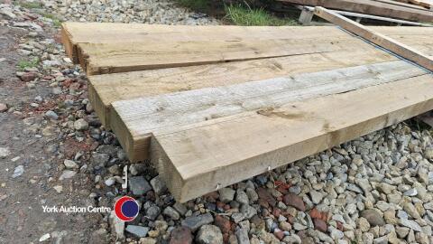 5 x 4.5m x 6in x 3in wood beams
