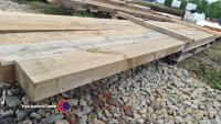5 x 4.5m x 6in x 3in wood beams - 3