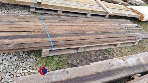 10 x 3m x 3in x 2in old timber spars
