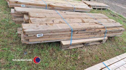 20 x 2.4m x 7in x 2in timbers
