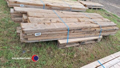 20 x 2.4m x 7in x 2in timbers